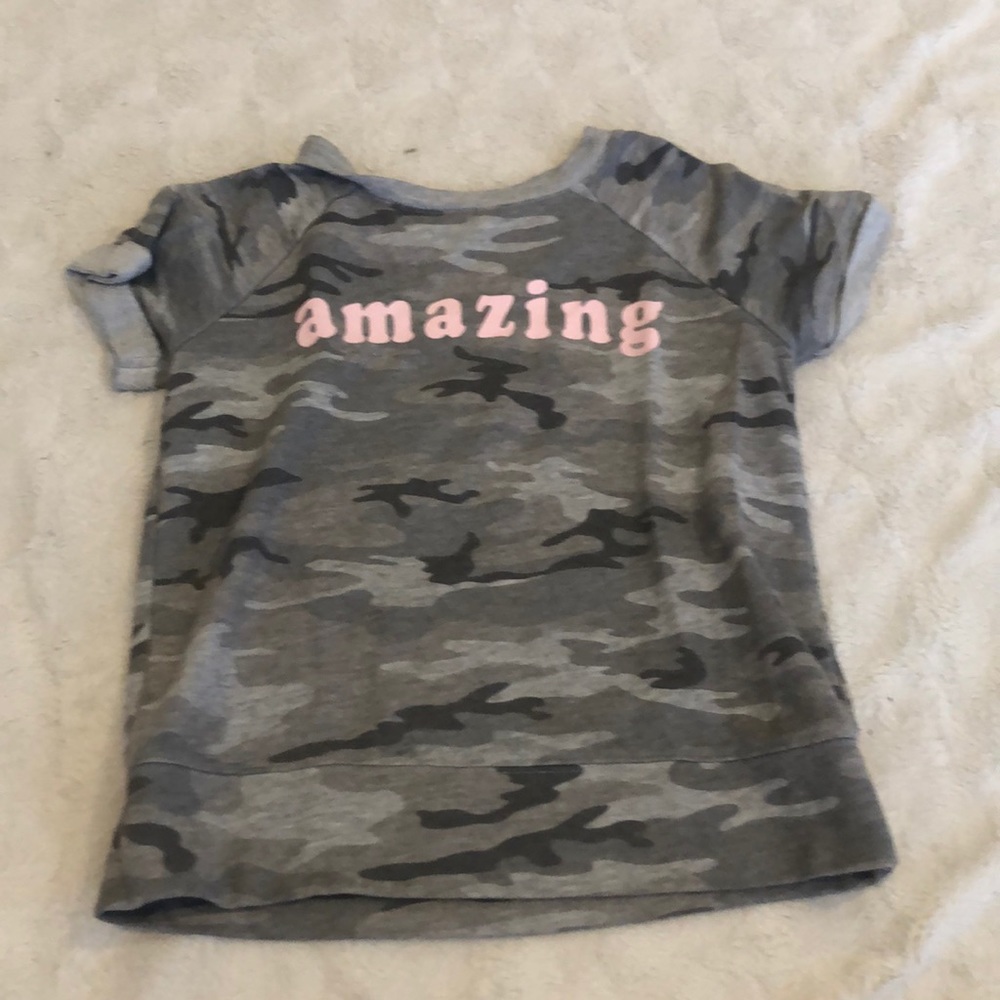 Girl’s camouflage Amazing shirt